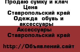 Продаю сумку и клач › Цена ­ 800 - Ставропольский край Одежда, обувь и аксессуары » Аксессуары   . Ставропольский край